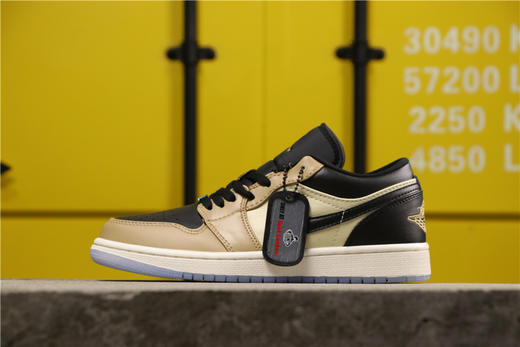 乔丹/Air Jordan aj1 AJ1 乔丹1代 乔1 乔1低帮系列 Air Jordan 1 low "Lakers"黒脚趾绿 黑红脚趾 黑扣碎新黑脚趾全白南海岸白黄湖人黑曜石黑黄脚趾珍珠奶茶 商品图6