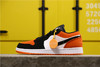 乔丹/Air Jordan aj1 AJ1 乔丹1代 乔1 乔1低帮系列 Air Jordan 1 low "Lakers"黒脚趾绿 黑红脚趾 黑扣碎新黑脚趾全白南海岸白黄湖人黑曜石黑黄脚趾珍珠奶茶 商品缩略图4