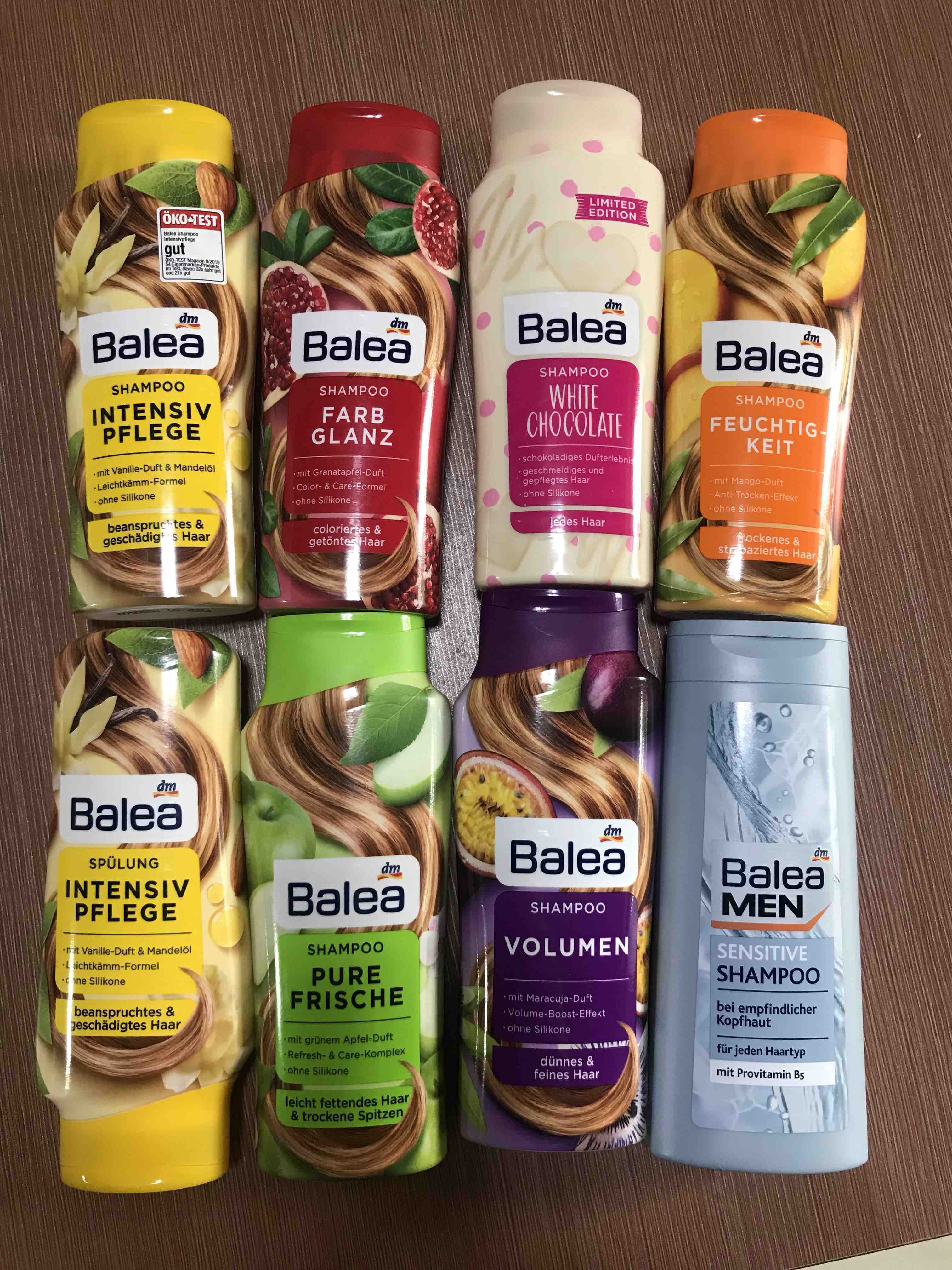 德国芭乐雅balea水果香氛无硅油洗发水柔顺去屑止痒300ml