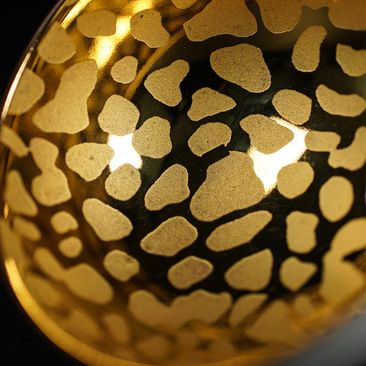 龙德堂陶艺 范泽锋烧 星月 小刻金釉盏 (库存请咨询客服) 商品图3