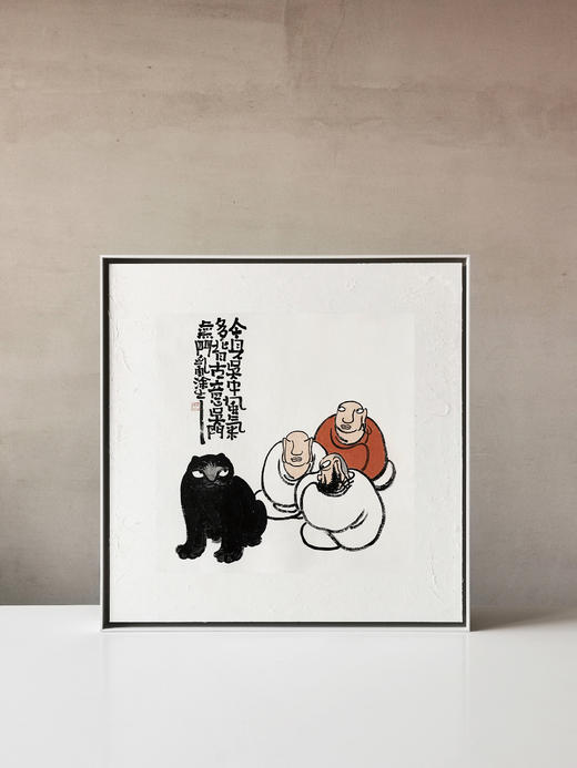 【自言自语 · 02-秋一水墨原作】 商品图0