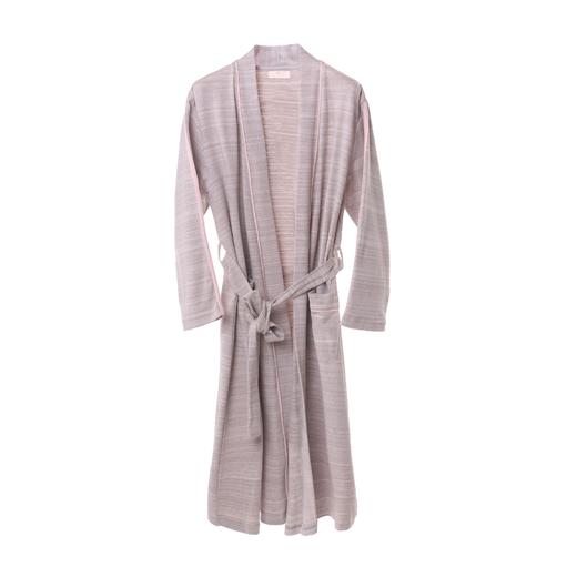 【女款睡袍】中长款睡袍女春秋薄款针织棉质睡衣柔软舒适家居服JJPY021 商品图0