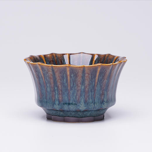 龙德堂陶艺 范泽锋烧 星月 天目盏 《羽冠-小》 (库存请咨询客服) 商品图6