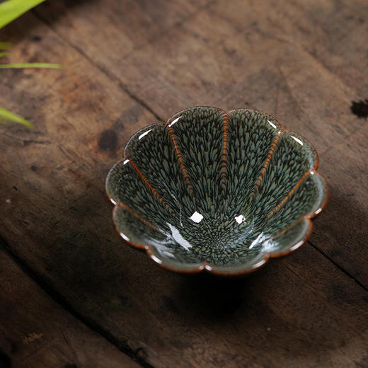 龙德堂陶艺 范泽锋烧 星月 天目盏《夜上海》(库存请咨询客服) 商品图2