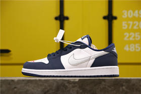 aj1 AJ1 乔丹1代 乔1低帮系列 Nike  x Air Jordan 1 Low 荧光绿北卡蓝白蓝