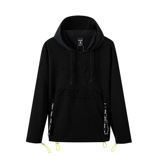 卡尔美 春季新款休闲连帽卫衣男运动时尚运动套头衫潮 商品图0