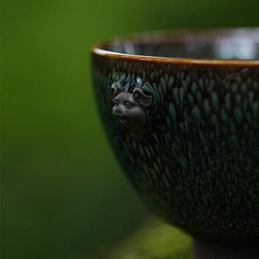 龙德堂陶艺 范泽锋烧 星月 天目盏《相十二·家舒》库存请咨询 商品图3