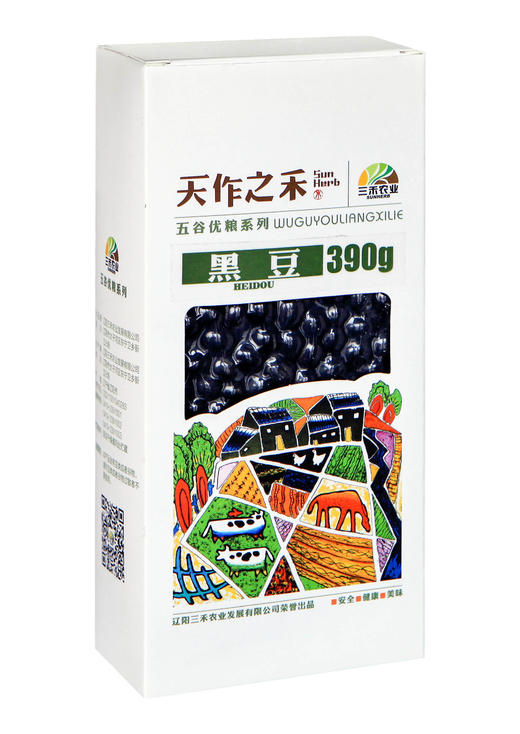 天作之禾 黑豆 390g 商品图0