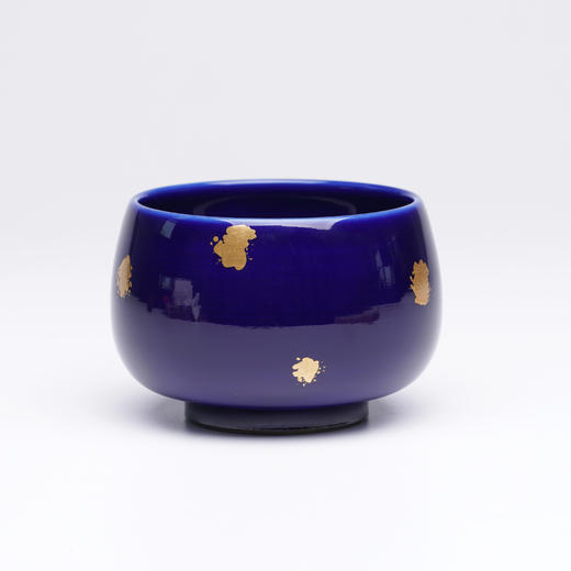 龙德堂陶艺 范泽锋烧 星月 天目盏《蓝宝皇后》紫砂胎 库存请咨询 商品图2