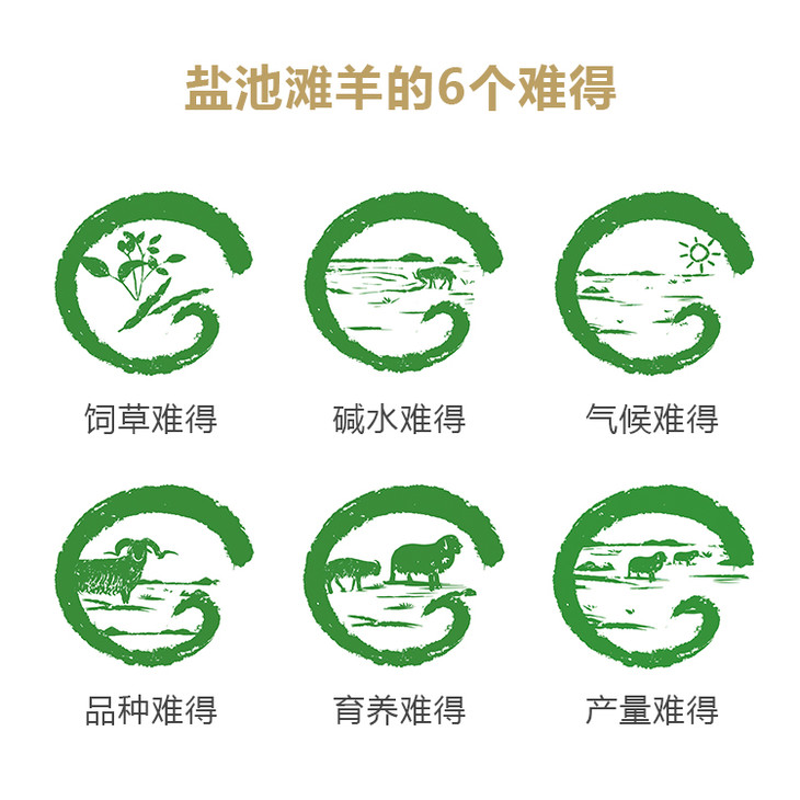 【下单后3天内发货】宁夏盐池滩羊羔羊羊蝎子1kg 新鲜羊肉 不膻不腥