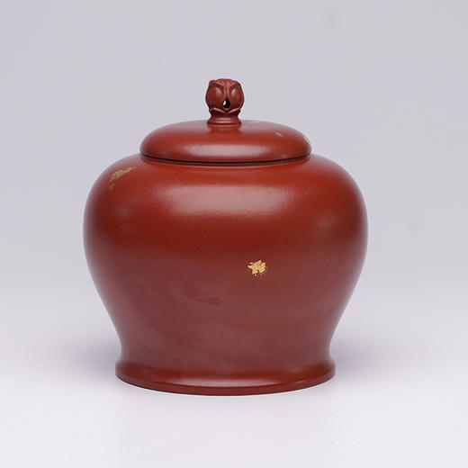 龙德堂陶艺 幻莲 紫砂 茶叶罐(库存请咨询客服) 商品图2