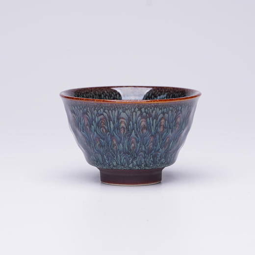 龙德堂陶艺 范泽锋烧 星月 天目盏《莲心-小》 (库存请咨询客服) 商品图6