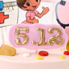 【3323】粉色护士小姐姐 蛋糕 商品缩略图3