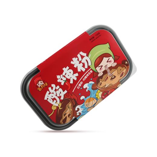 有机酸辣粉135g*4/盒（中国、欧盟、美国有机认证，方便速食并赠送山西特色小花卷） 商品图0