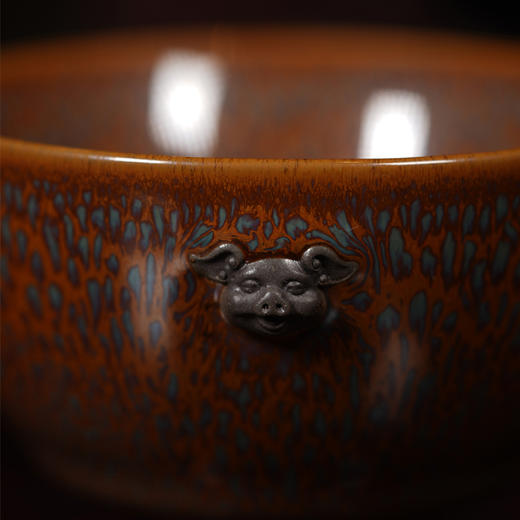 龙德堂陶艺 范泽锋 星月 天目盏《相十二·家舒》库存请咨询 商品图1