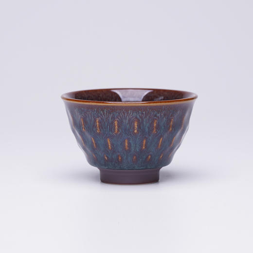 龙德堂陶艺 范泽锋烧 星月 天目盏《莲心-小》 (库存请咨询客服) 商品图8