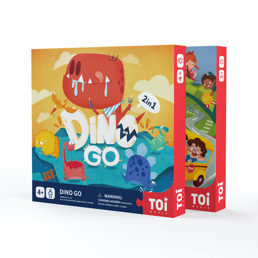 TOI图益飞行棋蛇棋儿童玩具3-4-6岁亲子桌面游戏认知桌游棋类 商品图7