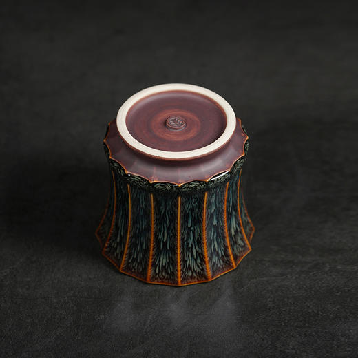 龙德堂陶艺 范泽锋烧 《回忆星月天目盏》 (库存咨询客服) 商品图4