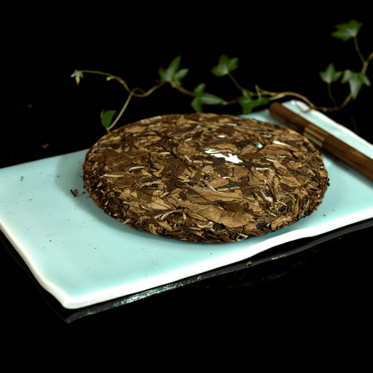 茗悦天下新款纪念白茶饼"停云"350g 福鼎白茶白牡丹