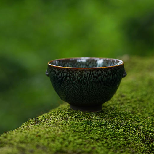 龙德堂陶艺 范泽锋烧 星月 天目盏《相十二·家舒》库存请咨询 商品图0