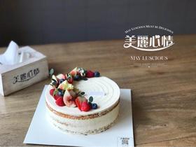 美式香草裸蛋糕