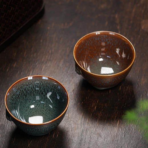 龙德堂陶艺 范泽锋烧 星月 天目盏《相十二·劳德》库存请咨询 商品图1