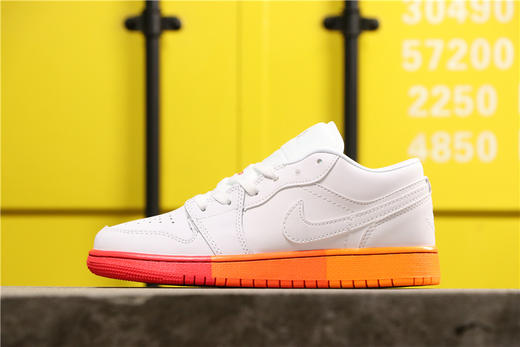 aj1 AJ1 乔丹1代  乔1低帮系列 Air Jordan 1 Low霓虹渐变粉薄荷绿白红炫彩 黑金炫彩紫罗兰玫瑰金黑丝糖果撞色绸 商品图6