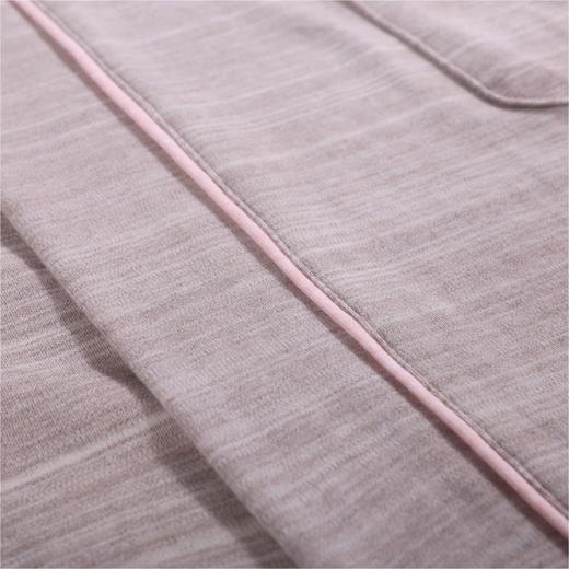 【女款睡袍】中长款睡袍女春秋薄款针织棉质睡衣柔软舒适家居服JJPY021 商品图2