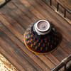 龙德堂陶艺 范泽锋烧 星月 天目盏《碧莲生金》库存请咨询客服 商品缩略图4