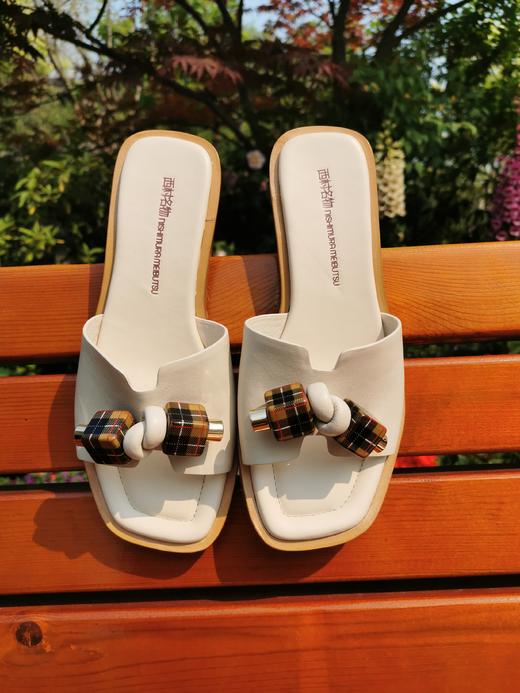 西村名物春夏新款平底糖果舒适拖鞋X20BJ23091 商品图1