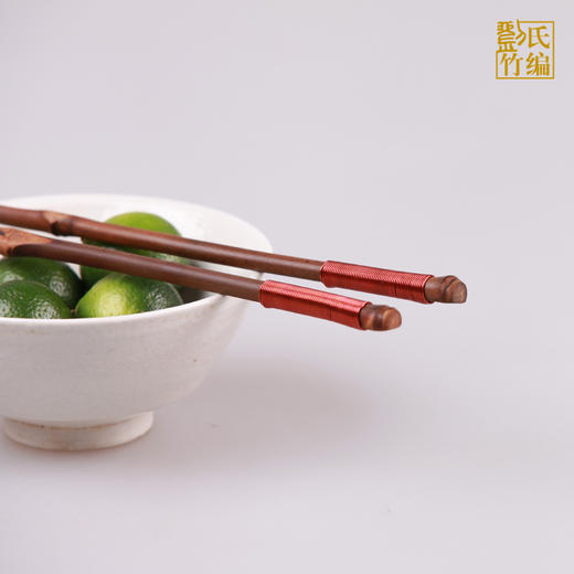 创意竹筷系列—竹枝天然紫竹筷 商品图3
