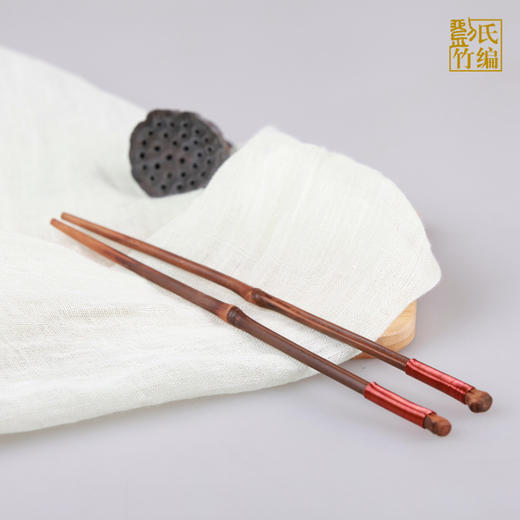 创意竹筷系列—竹枝天然紫竹筷 商品图2