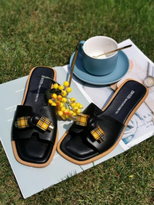 西村名物春夏新款平底糖果舒适拖鞋X20BJ23091 商品图2