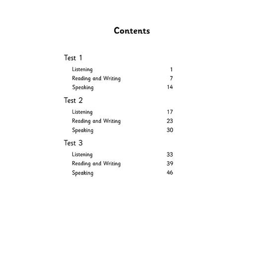 剑桥少儿英语考试全真试题第一级D（扫码听音频） 商品图1