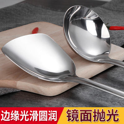 （新品隔热厨具5件套）木纹柄不锈钢锅铲，汤勺，煎铲，漏勺，饭勺隔热厨具用品厨房炒菜套装WY 商品图4