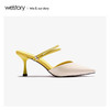 westory2020年夏新品包头凉鞋穆勒拖两穿高跟细跟ins潮W20AH51951 商品缩略图4