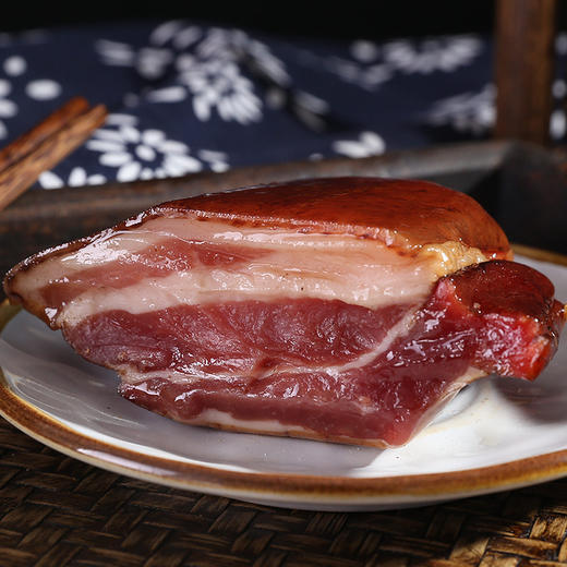 恩施土家腊货烟熏腊五花腊后腿腊蹄片500g袋