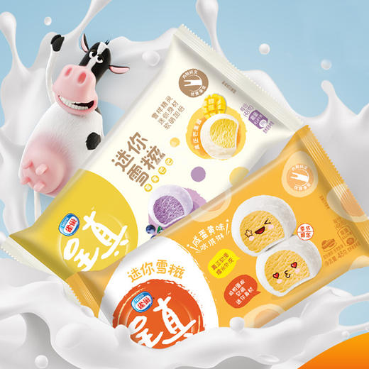 雀巢呈真雪糍香草/蓝莓/扁桃仁巧克力/香草雪糕糯米糍冰淇淋 商品图10