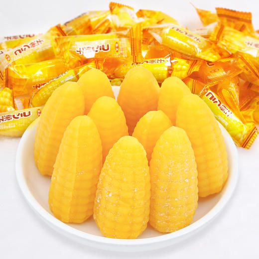 玉米糖软糖果结婚用的喜糖散装混合橡皮糖休闲零食品小吃的多口味
