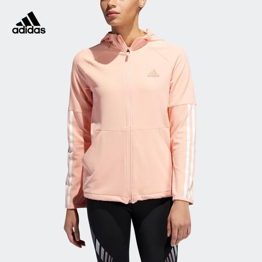 【特价】Adidas阿迪达斯 3S FZ Hoodie 女款运动连帽外套 商品图0