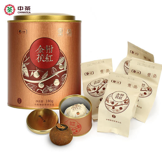 2017（罐装）柑红金茯180g 商品图0