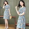 上海旗袍厂ASE-2268时尚优雅名媛真丝连衣裙 商品缩略图1