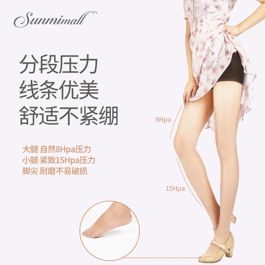 【2条限时特惠装   买1赠1】韩国sunmimall二合一底裤丝袜防狼光腿袜，安全裤+丝袜，永不走光，遮瑕、美腿，不勾丝，不起球，防晒、美肤，收腹提臀 商品图3
