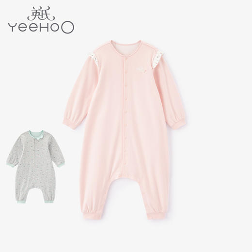 英氏婴儿纯棉防踢被分腿薄睡袋儿童YESFJ10002A01 YESFJ10001A01 商品图0