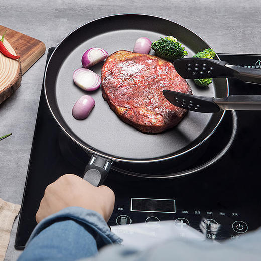 【预售】意大利意悠芙小绿锅（28厘米） 植物健康涂层 煎炸焖炖 商品图5