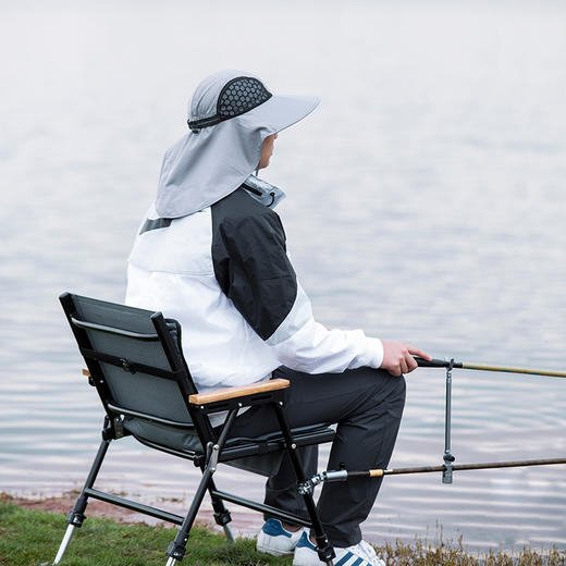 空钩悟道户外防晒钓鱼帽速干透气遮阳帽垂钓装备男士防蚊路亚帽