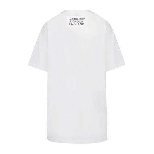 【一】BURBERRY 博柏利  春夏新款 明星同款女士短袖T恤  MY CROWN小鹿斑比印花纯棉圆领Tee  8013664 A1464 商品图1