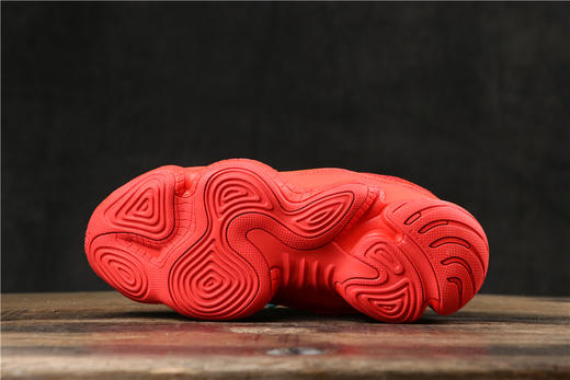 阿迪达斯-Adidas YEEZY椰子500青灰深灰深蓝黄红全黑武士盐渍 盐雾灰初代白灰 商品图5