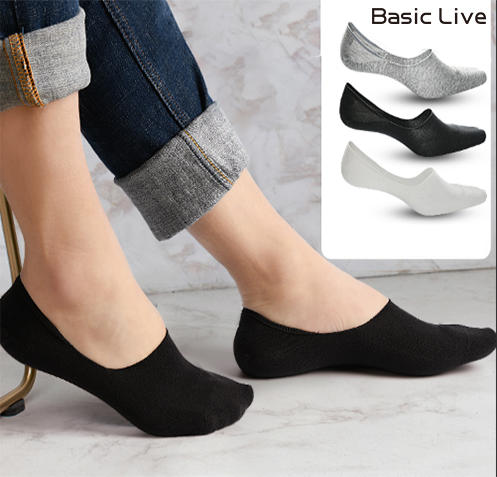 【甄选新疆长绒棉】Basiclive 基础生活海藻防臭袜 轻薄透气 高支纱线密织 柔软细腻 不臭脚 健康新升级 避免脚臭尴尬 商品图8