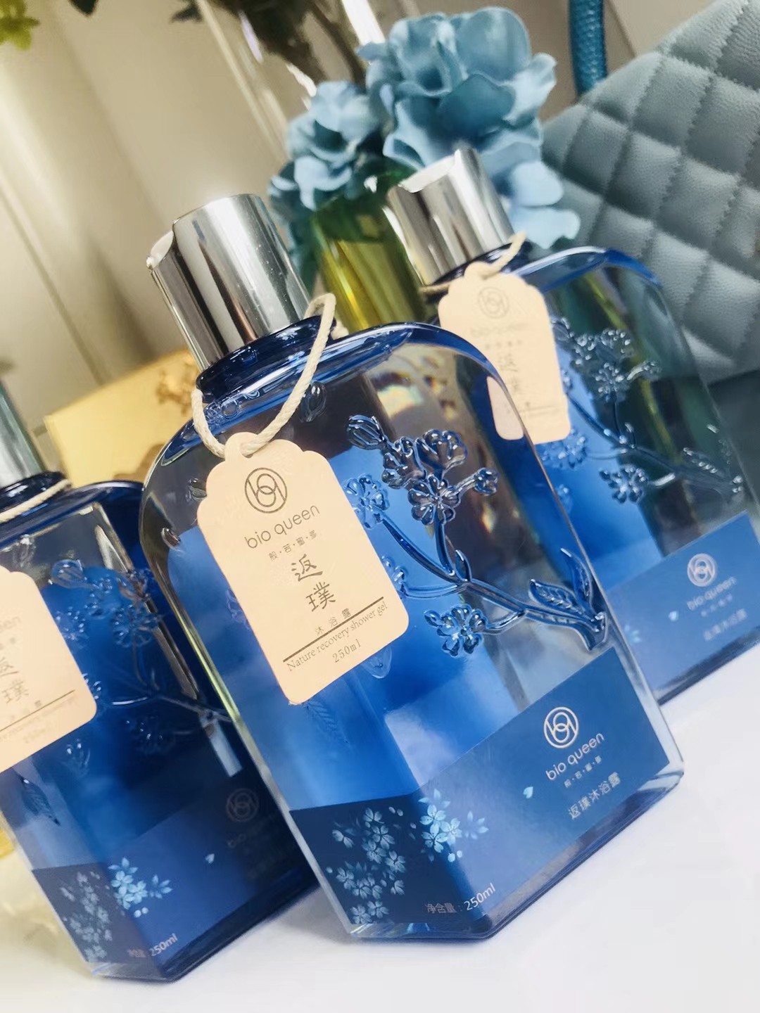 返璞植物沐浴露250ml 无荧光无PEG无PARABEN 孕妇宝宝可用 加持神杵银杏被锋线体